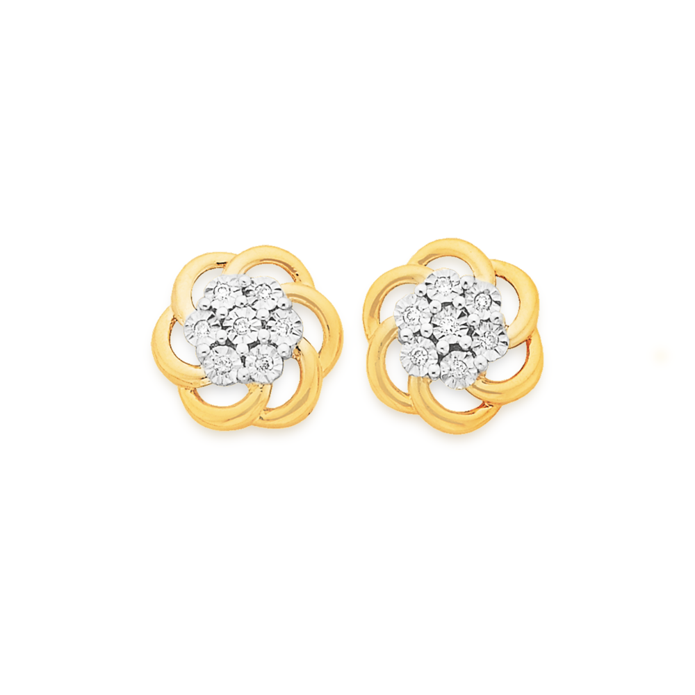 Amazon.com: Amberta Allure Women 9ct Gold Pearl Stud Earrings: 9ct Gold  Pearl Earrings for Women – 3-3.5 mm: Clothing, Shoes & Jewelry