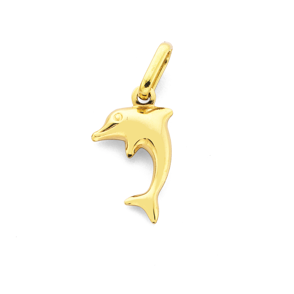 Dolphin discount gold pendant