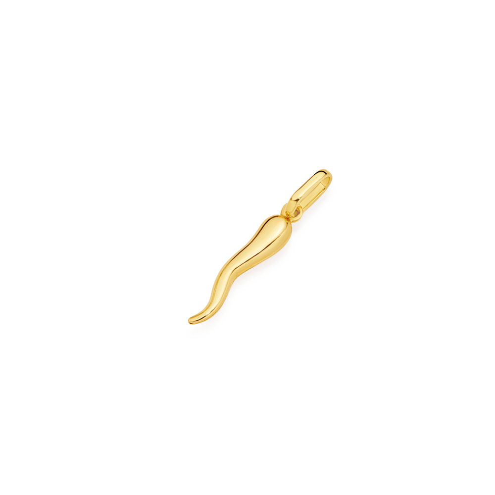 9ct Yellow Gold Single Semi Quaver Music Note Charm - Brand New With Packaging
