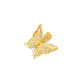 9ct Gold Lace Cutout Butterfly Pendant