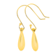 9ct Gold Mini Teardrop Drop Earrings