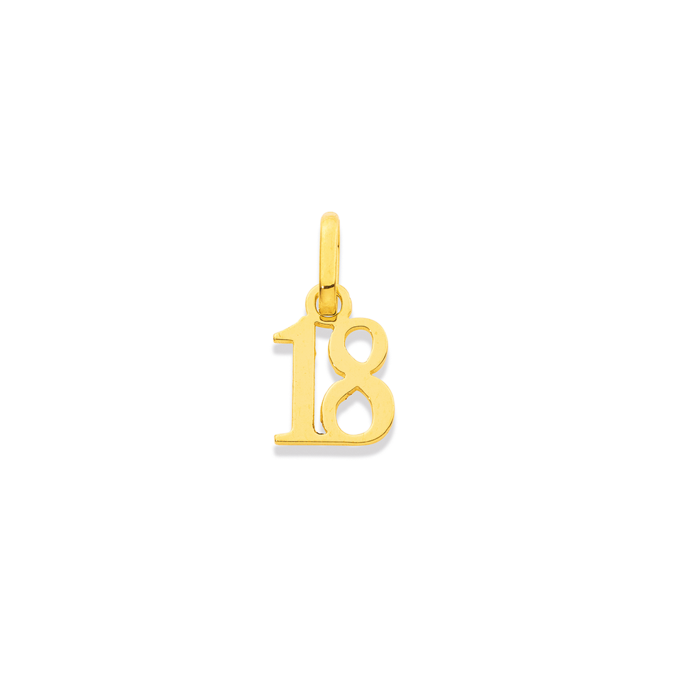 18k discount gold charms