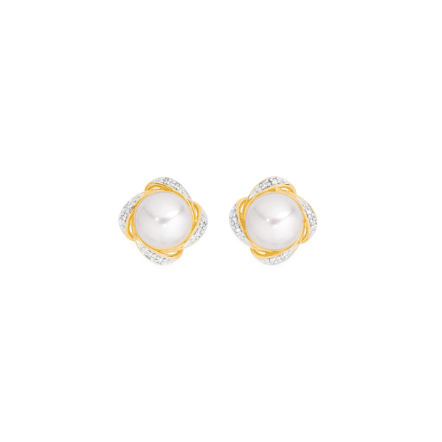 Prouds jewellers pearl earrings Clearance