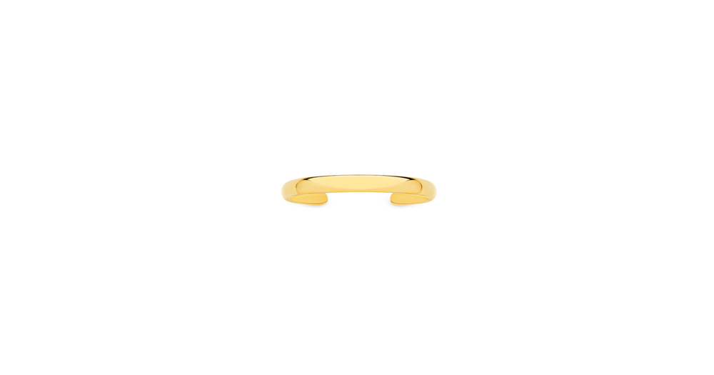 9ct Gold Plain Toe Ring Prouds