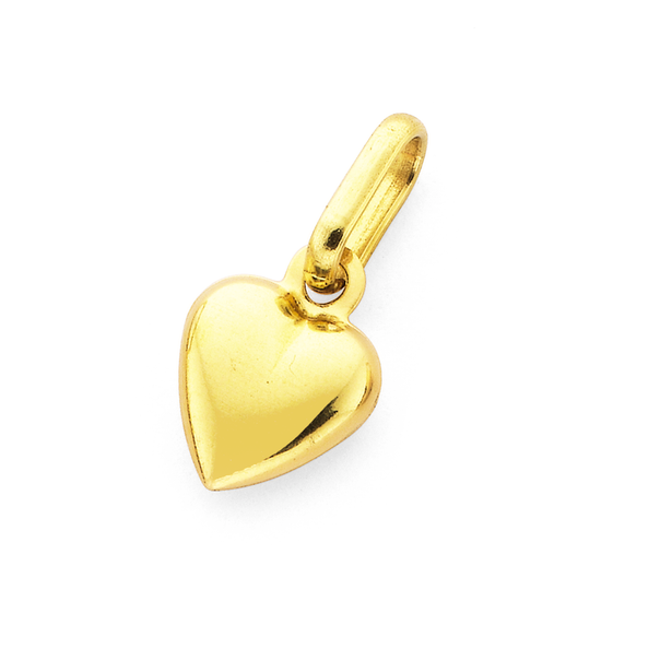 9ct Gold Small Heart Charm