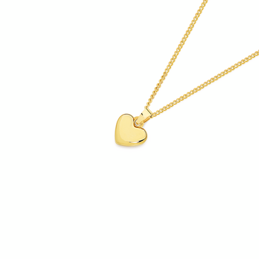 9CT GOLD SMALL POLISHED HEART PENDANT