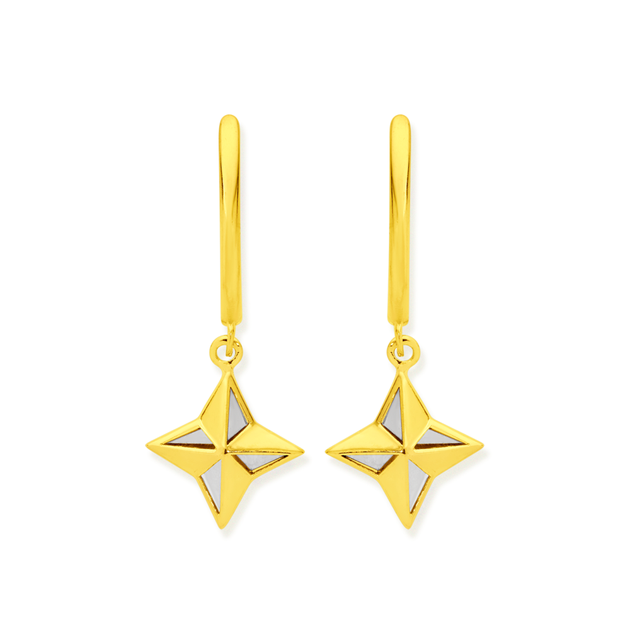 Prouds gold drop earrings Clearance