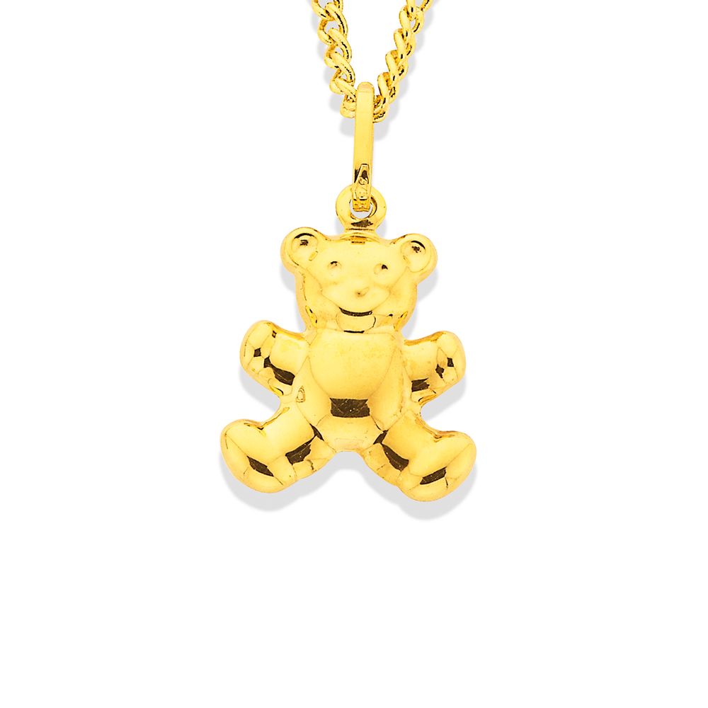 Alloy Cute Teddy Bear Charm Necklace (Waterproof) at Rs 40/piece in New  Delhi