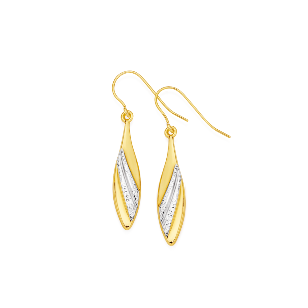 Buy online Gold Tone Gold Plated Drop Earring from fashion jewellery for  Women by Silvermerc Designs for ₹399 at 70% off | 2024 Limeroad.com