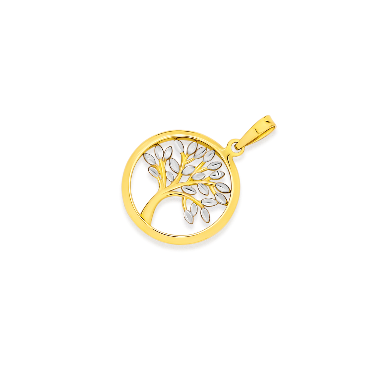 Tree of life necklace 9ct gold Clearance