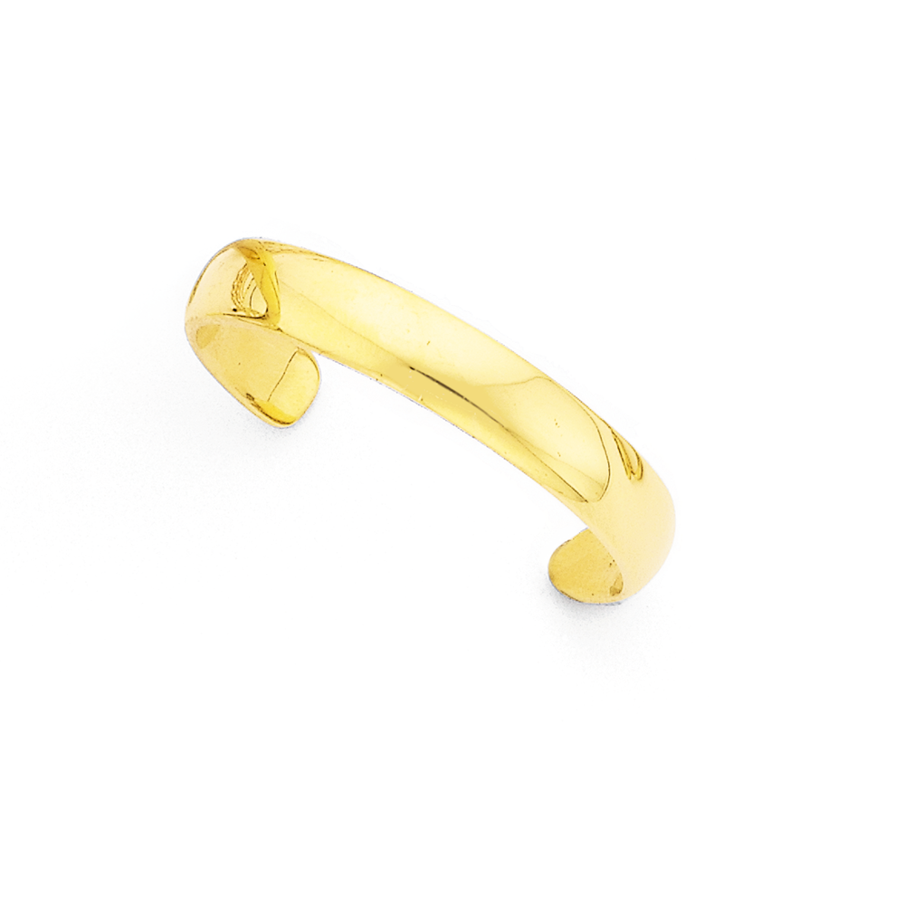 9ct plain toe ring 2381030 74226