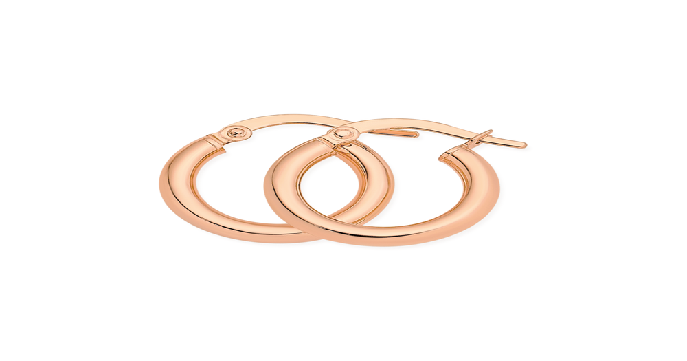 Rose gold earrings prouds Clearance