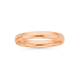 9ct Rose Gold 3mm Hollow Stacker Ring
