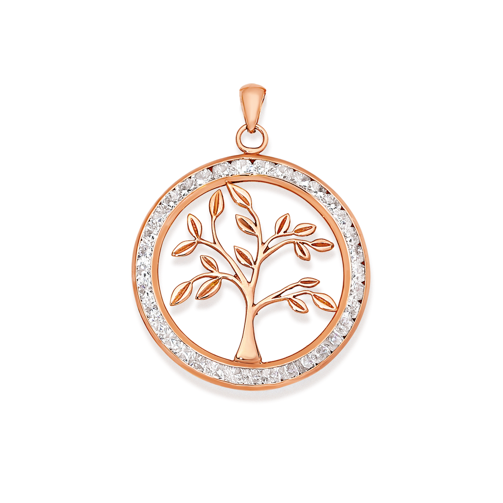 Sparkling Tree of Life Necklace | 9ct Gold - Gear – Gear Jewellers