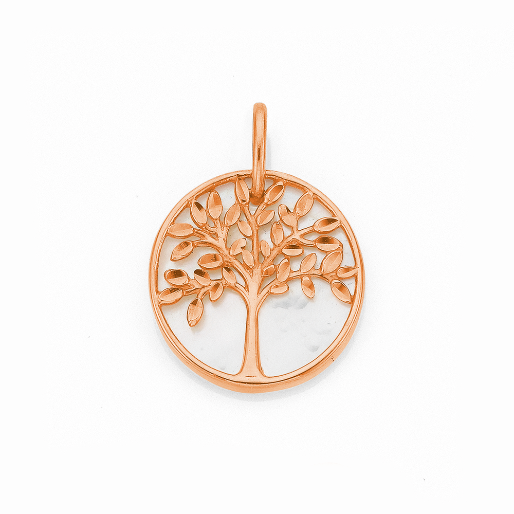 Rose gold mum shop necklace