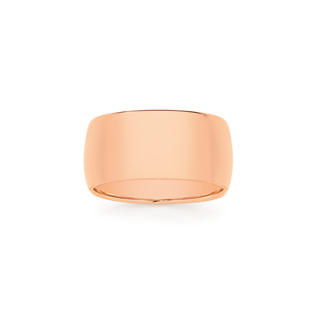 Finger Ring Rose Gold Stainless Steel Frosted Curved Large Size Ring Steel  Color 6mm Wide Simple Geometric Type Gold Rings for Women 6 rosegolden :  Amazon.ae: Fashion