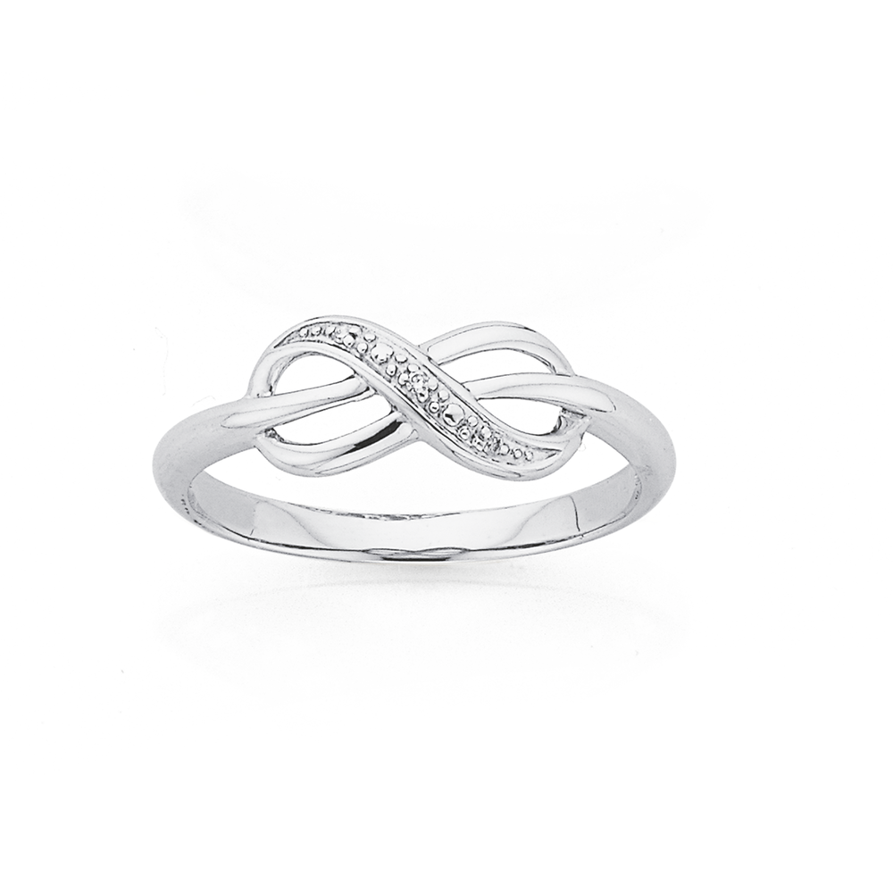 Diamond Forever Infinity Ring | Radiant Bay