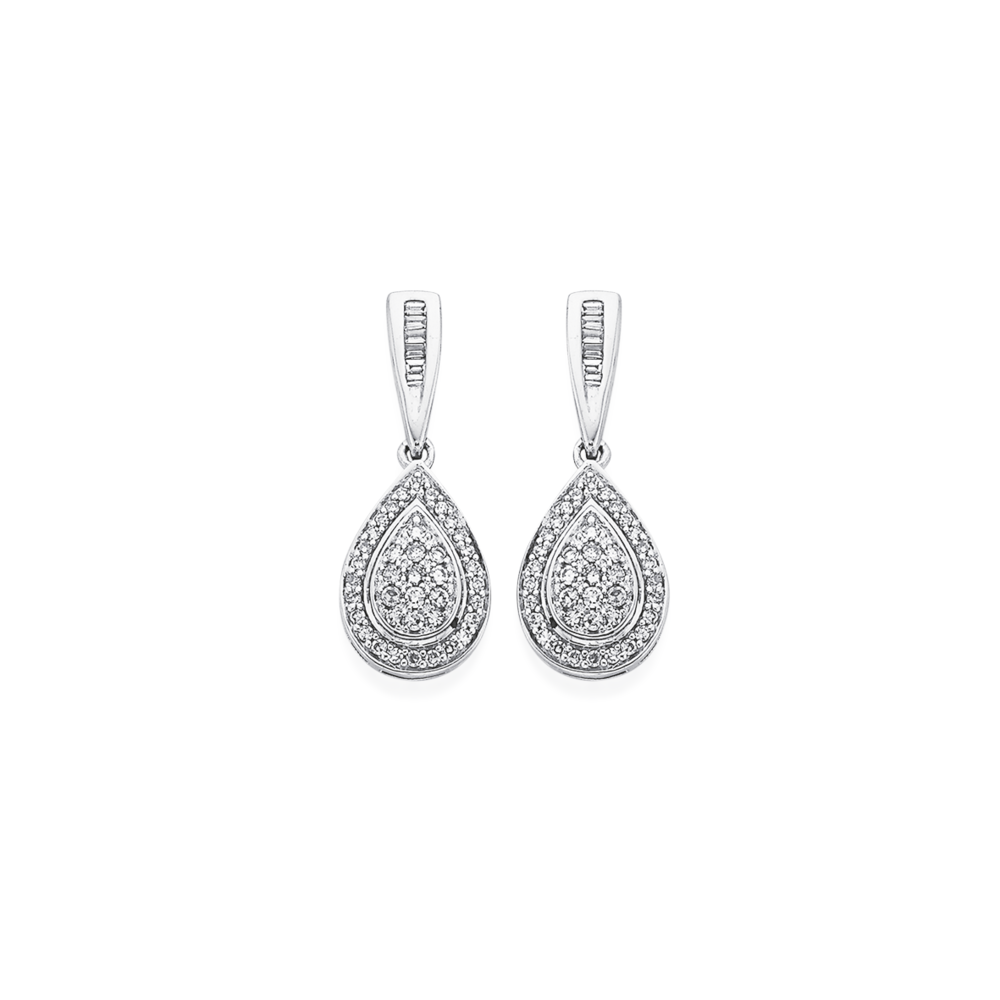 Diamond Drop Earrings | Shreve & Co. | Shreve & Co. Jewelers-sgquangbinhtourist.com.vn