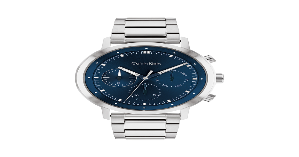 Calvin Klein Gauge Men's Watch in Silver Prouds