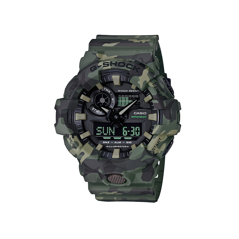 Casio G-Shock Green Camouflage Men's 