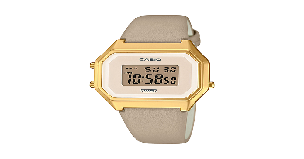 Casio Ladies Watch in Gold Prouds
