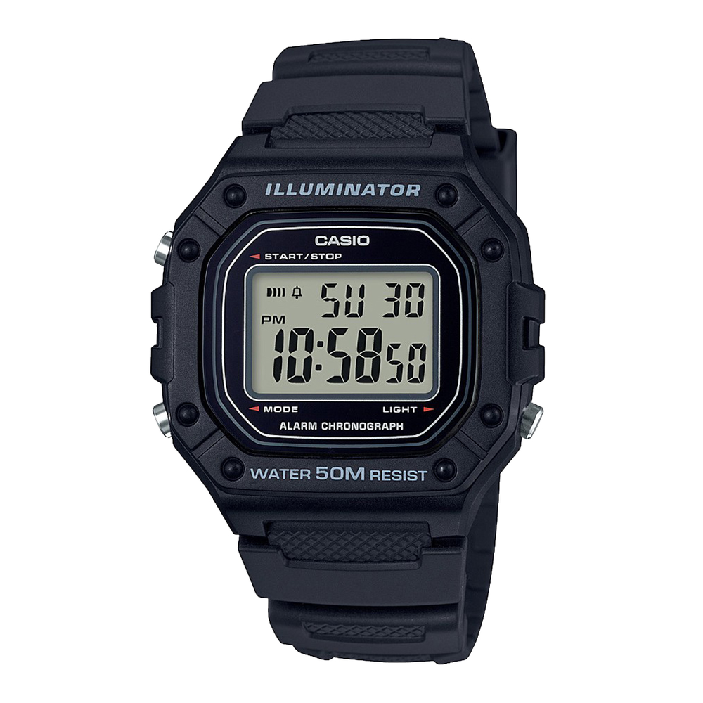 Black digital watch mens online