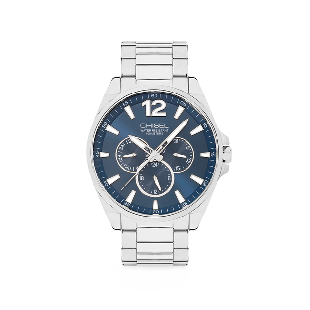 Chisel Luxor Men's Watch in Silver | Prouds