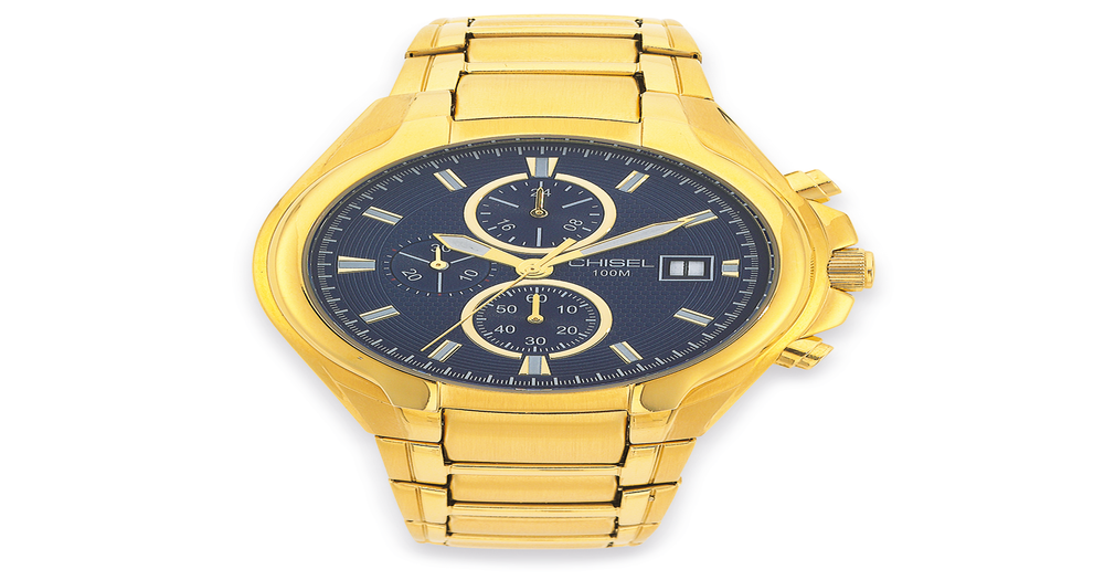 Chisel Men's Gold Tone Watch in Gold Prouds