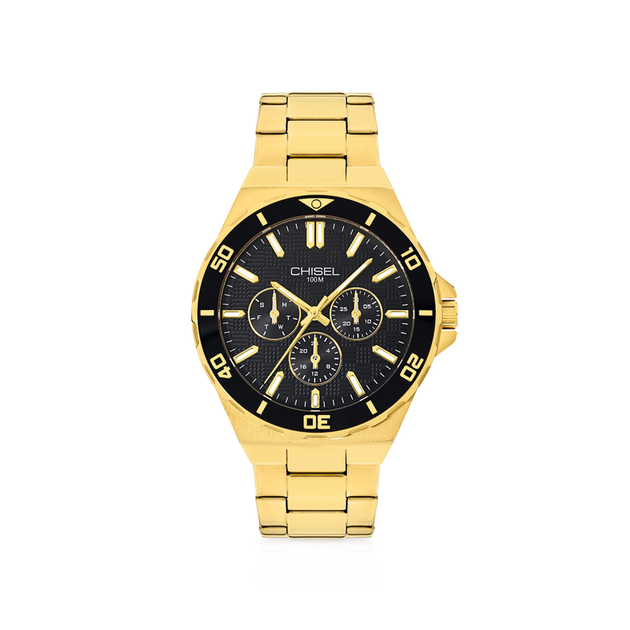Chisel Men's Watch in Gold | Prouds
