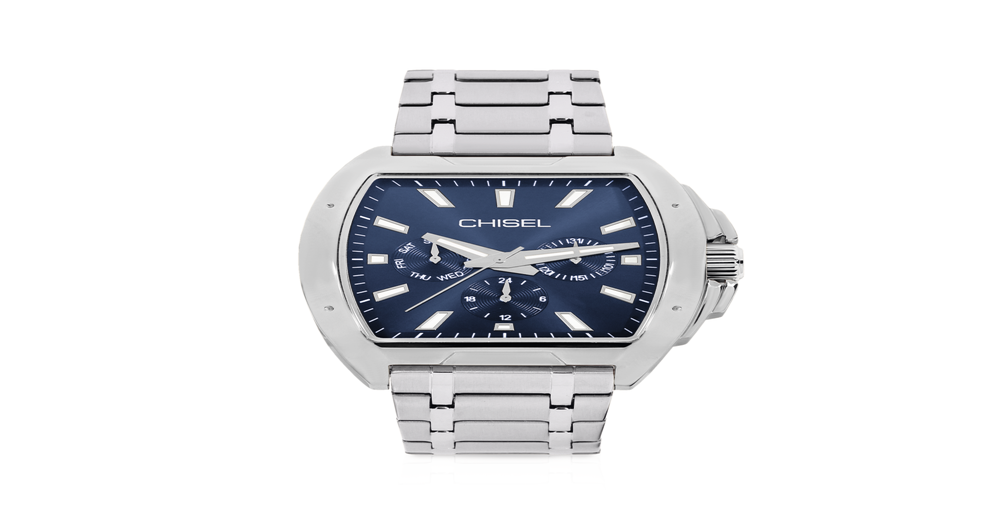 Chisel Men's Watch in Silver Prouds