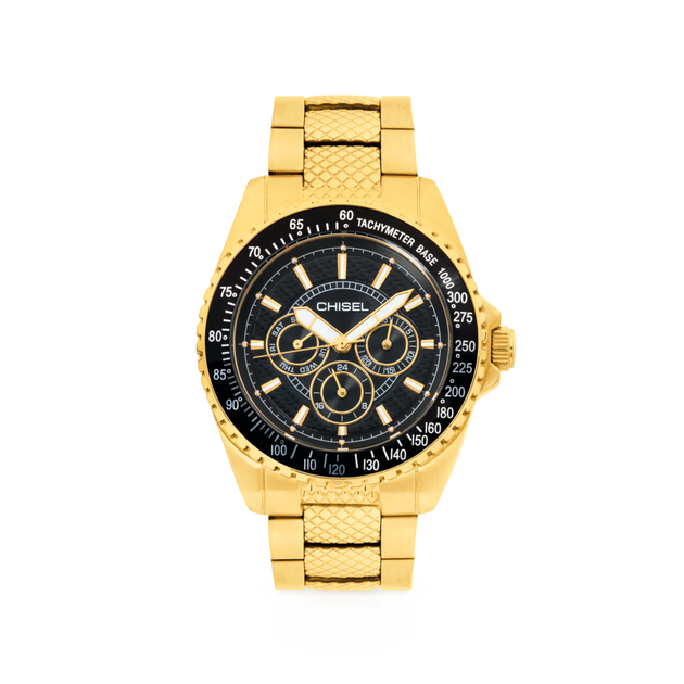 Chisel Men's Watch in Gold | Prouds