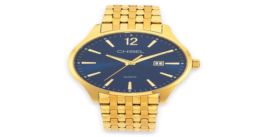 Chisel Men's Watch in Gold Prouds