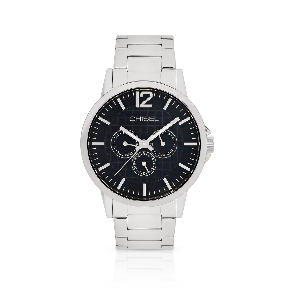 Chisel Men s Watch in Silver Prouds