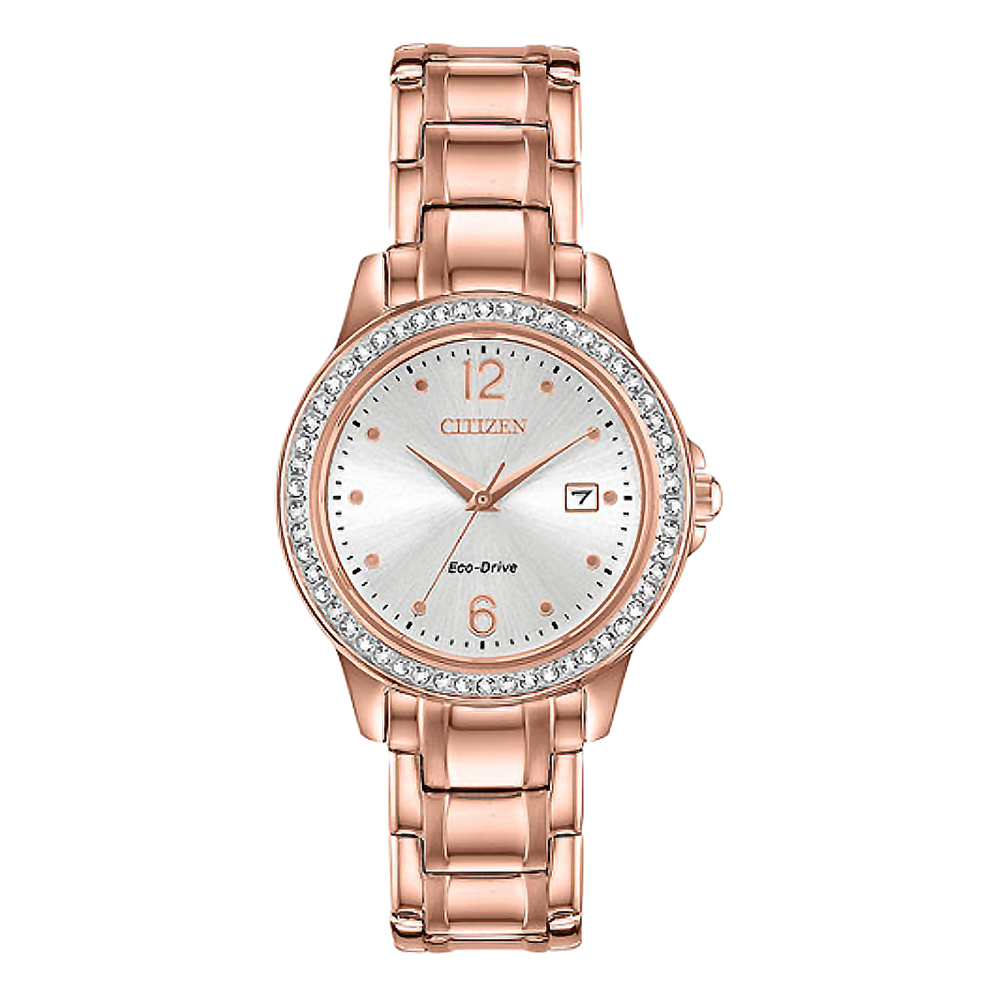 Citizen EcoDrive Ladies' Rose GoldPlated Bracelet Watch atelier