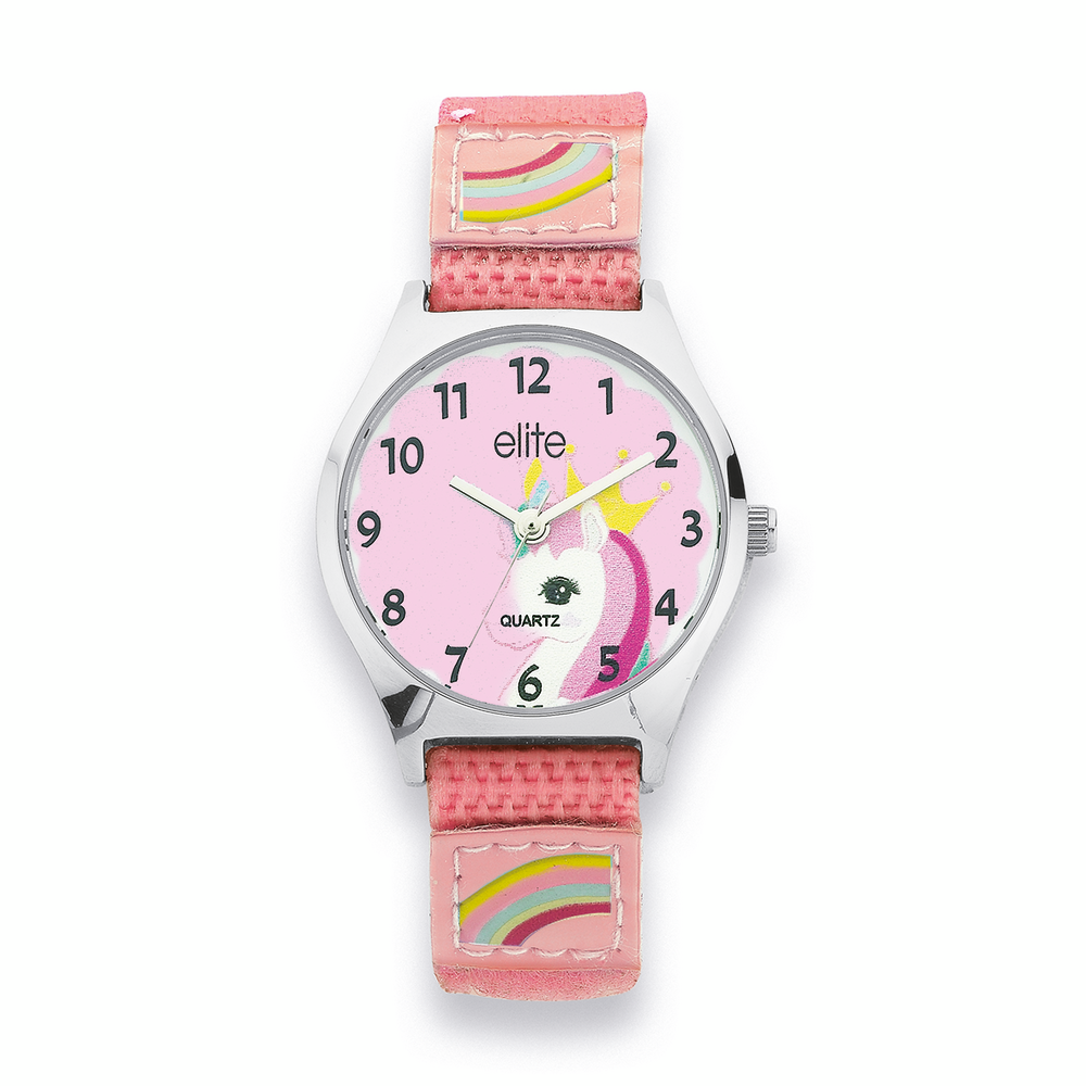 kids silver watch