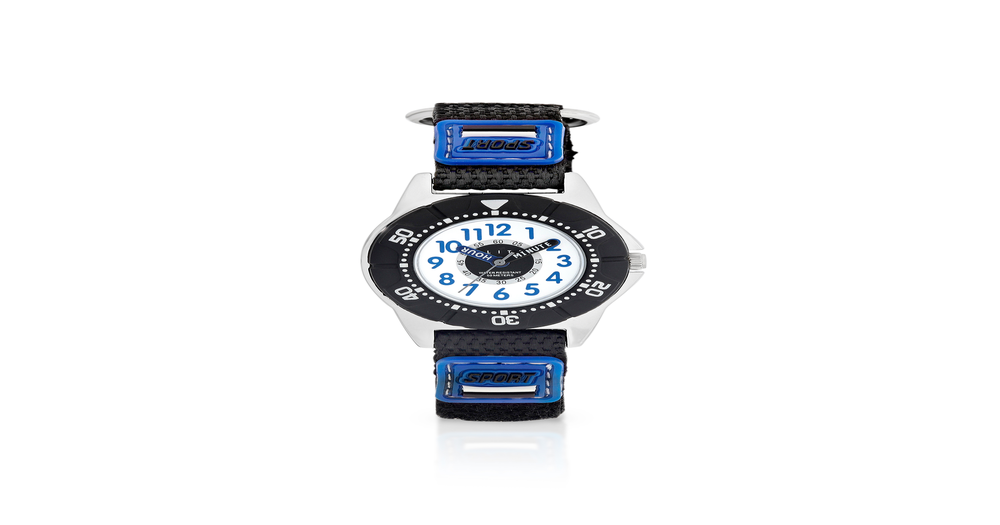 Elite Kids Watch in Silver Prouds