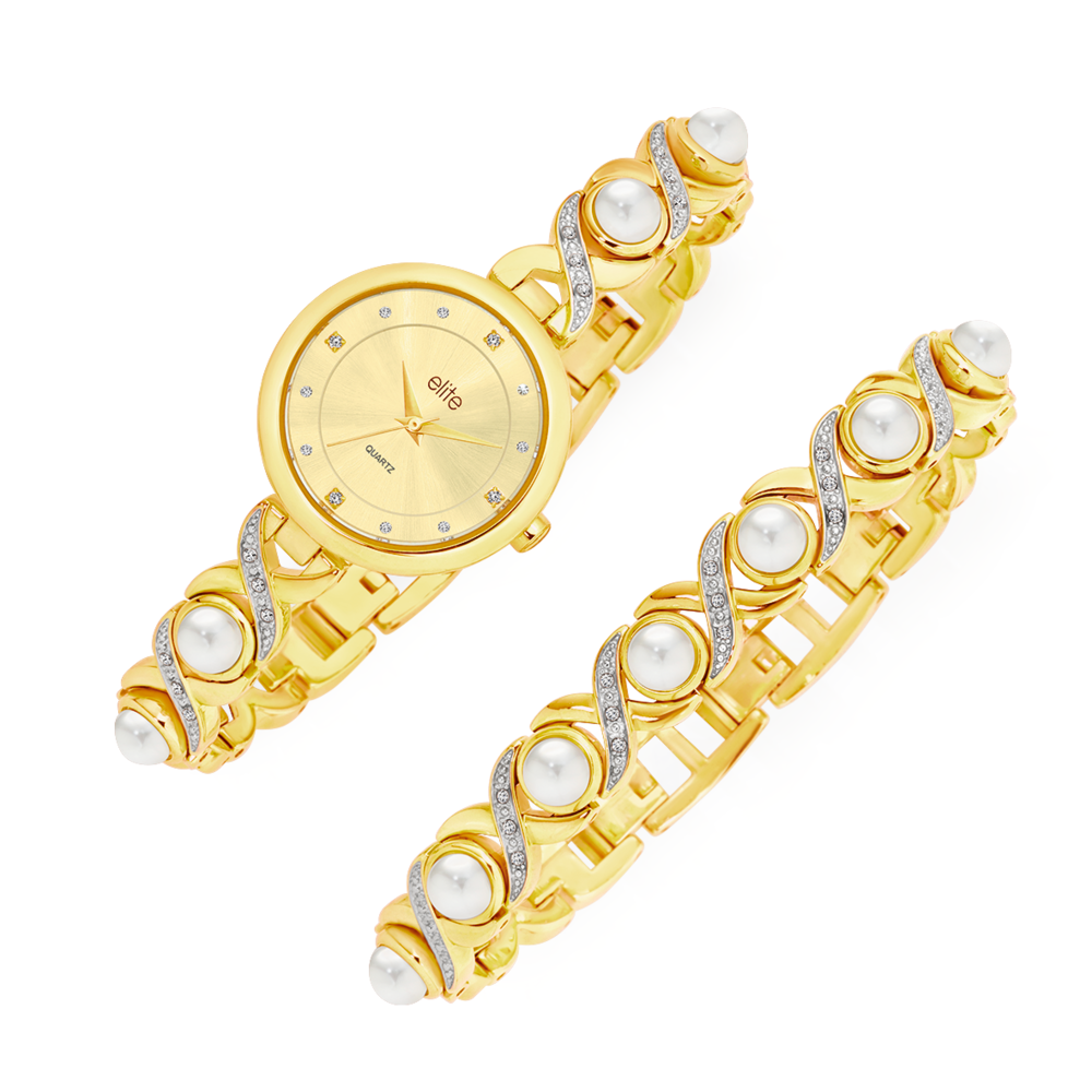 Ladies Watch Prouds Catalogue May 2021 Elite Ladies Cross Pearl