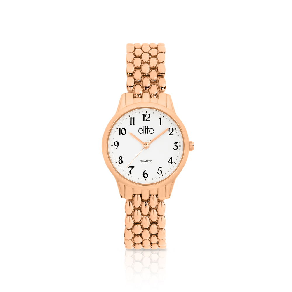 Elite Ladies Watch in Rose Prouds