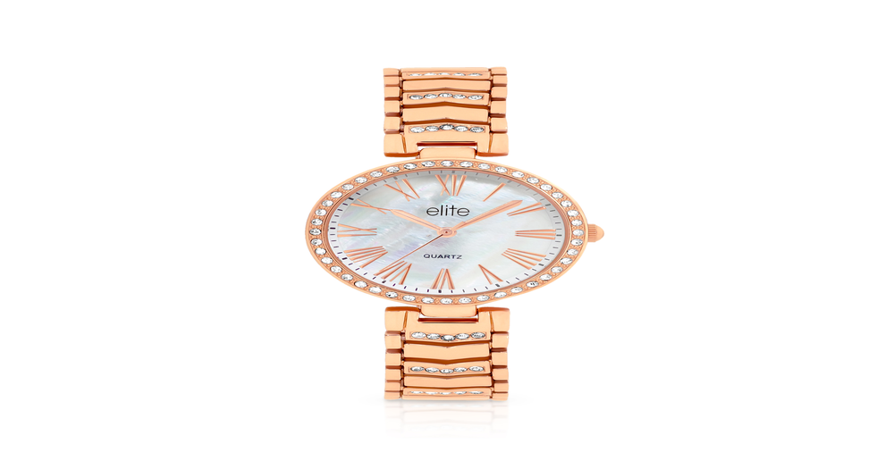 Elite Ladies Watch in Rose Prouds