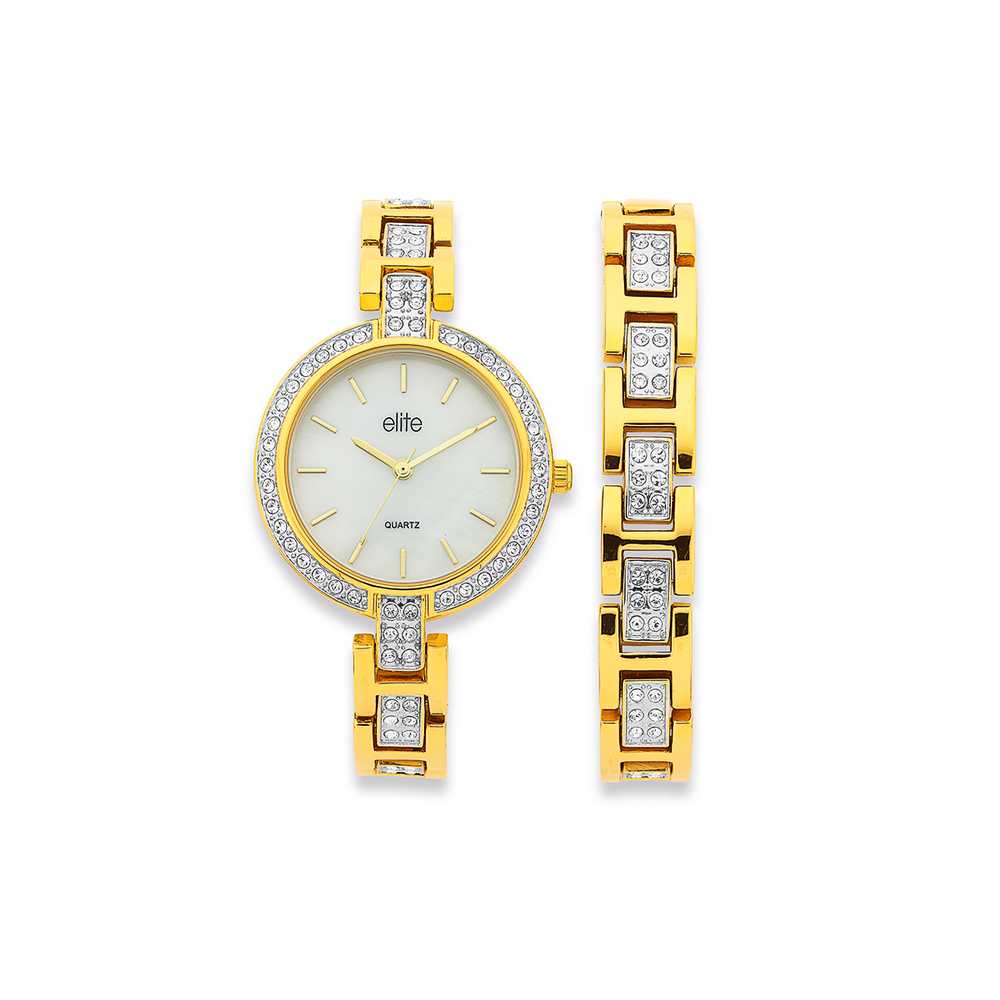 Prouds watch and bracelet set clearance
