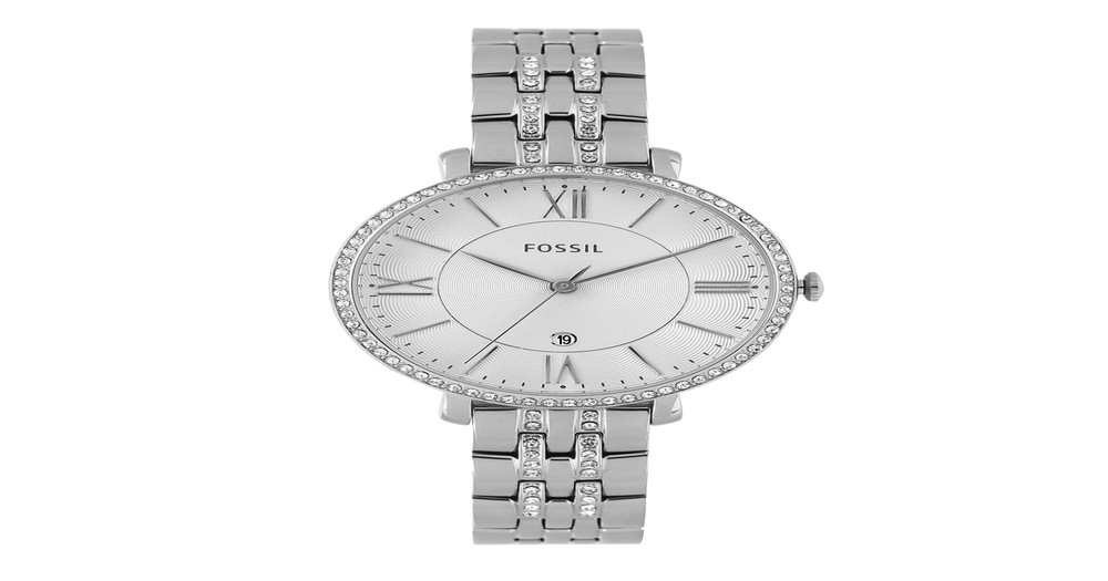 Fossil Jacqueline Ladies Watch in Silver Prouds