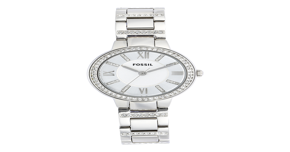 Fossil Virginia Ladies Watch in Silver Prouds