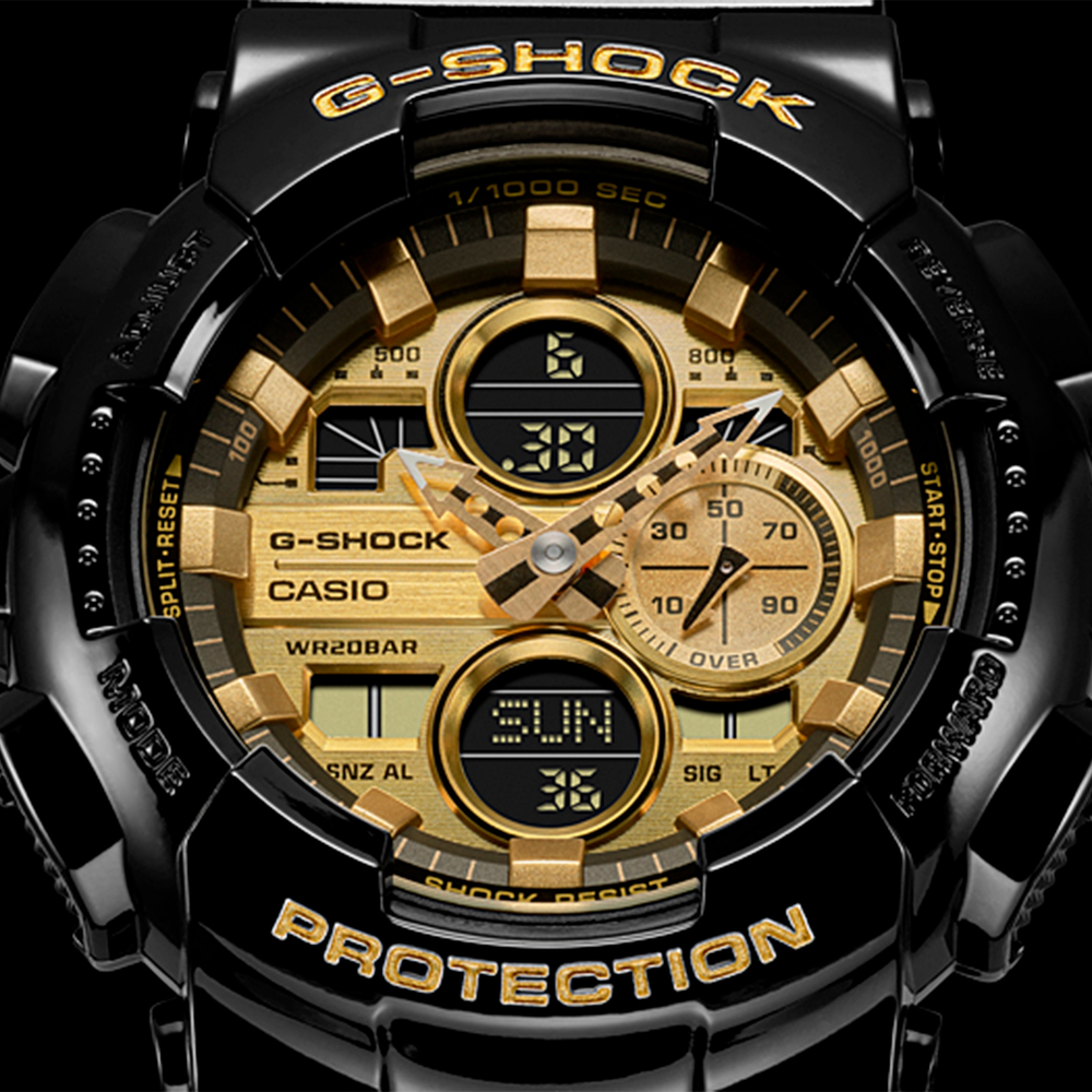 G-shock Ga140gb-1a1 in Black Prouds