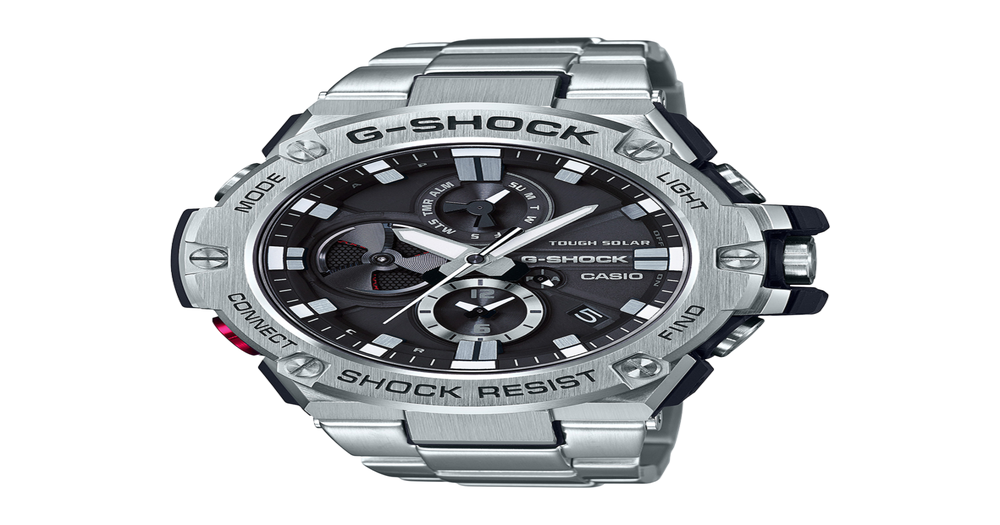 G-shock Gstb100d-1a in Silver | Prouds