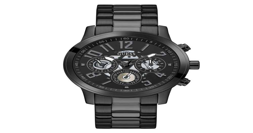 Guess Parker Men's Watch in Black | Prouds