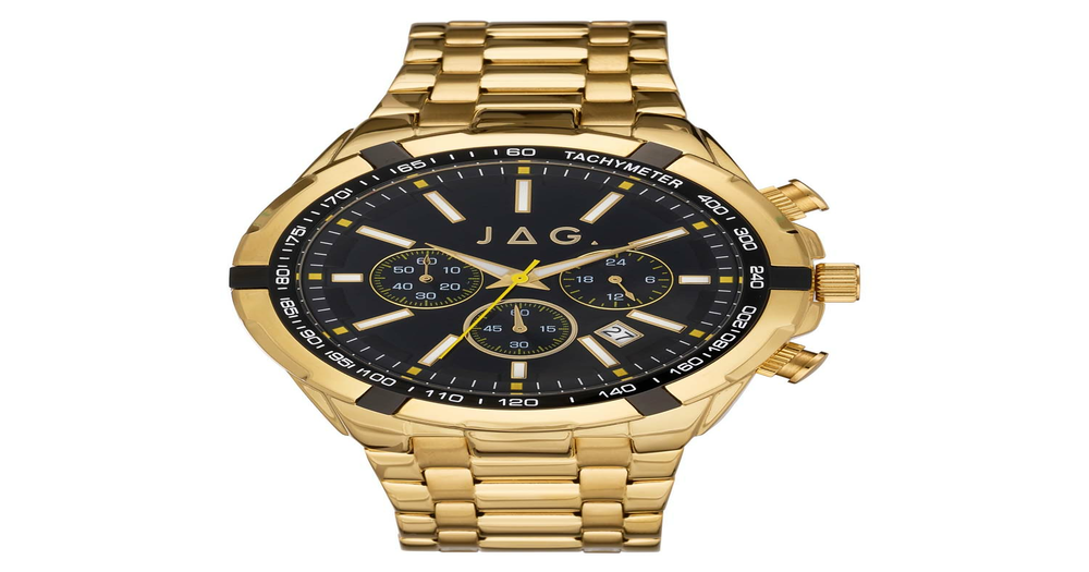 Jag Boss Men's Watch in Gold Prouds