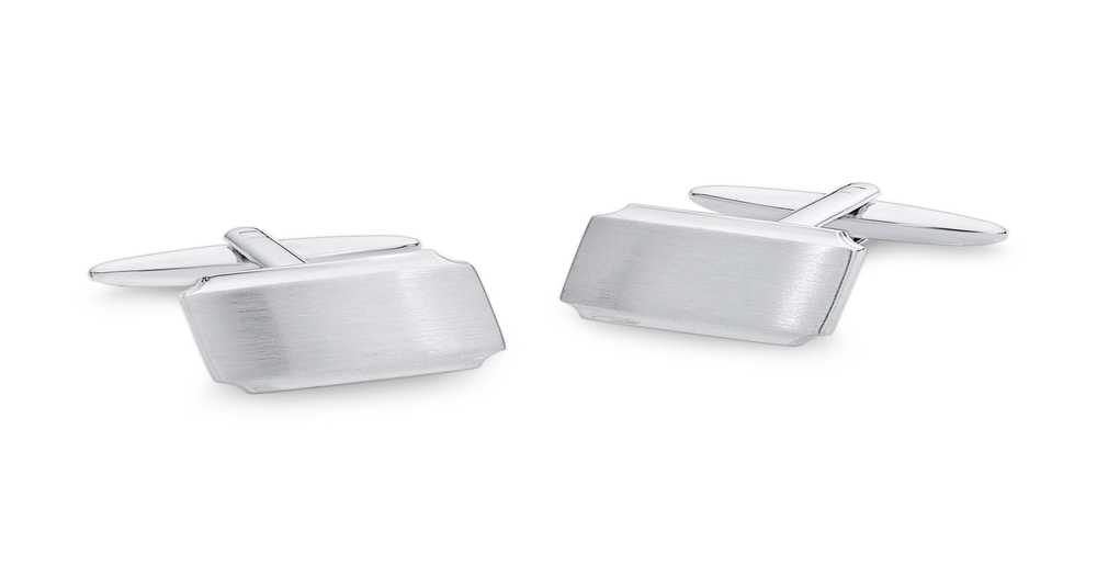 Laidlaw + Leeds Stainless Steel Cufflinks Prouds