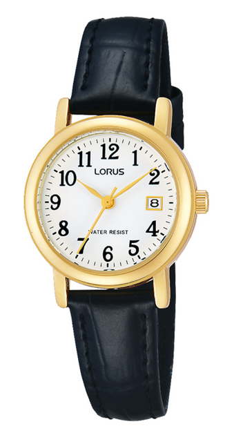 Leather Strap Lorus Watches Womens Buy Lorus Ladies Brown Leather