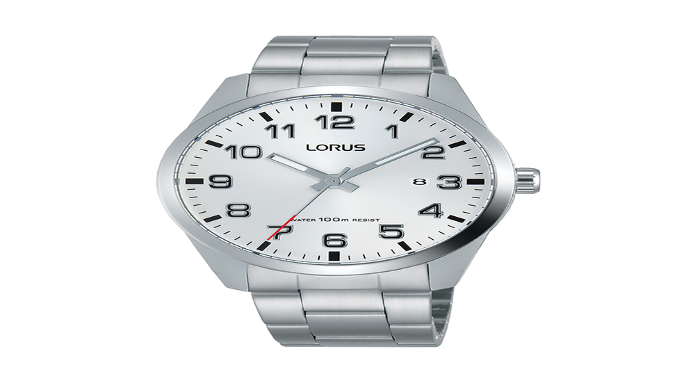 Lorus Mens Daywear Watch in Silver Prouds