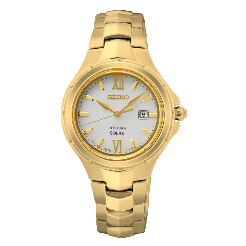 seiko women's gold watches